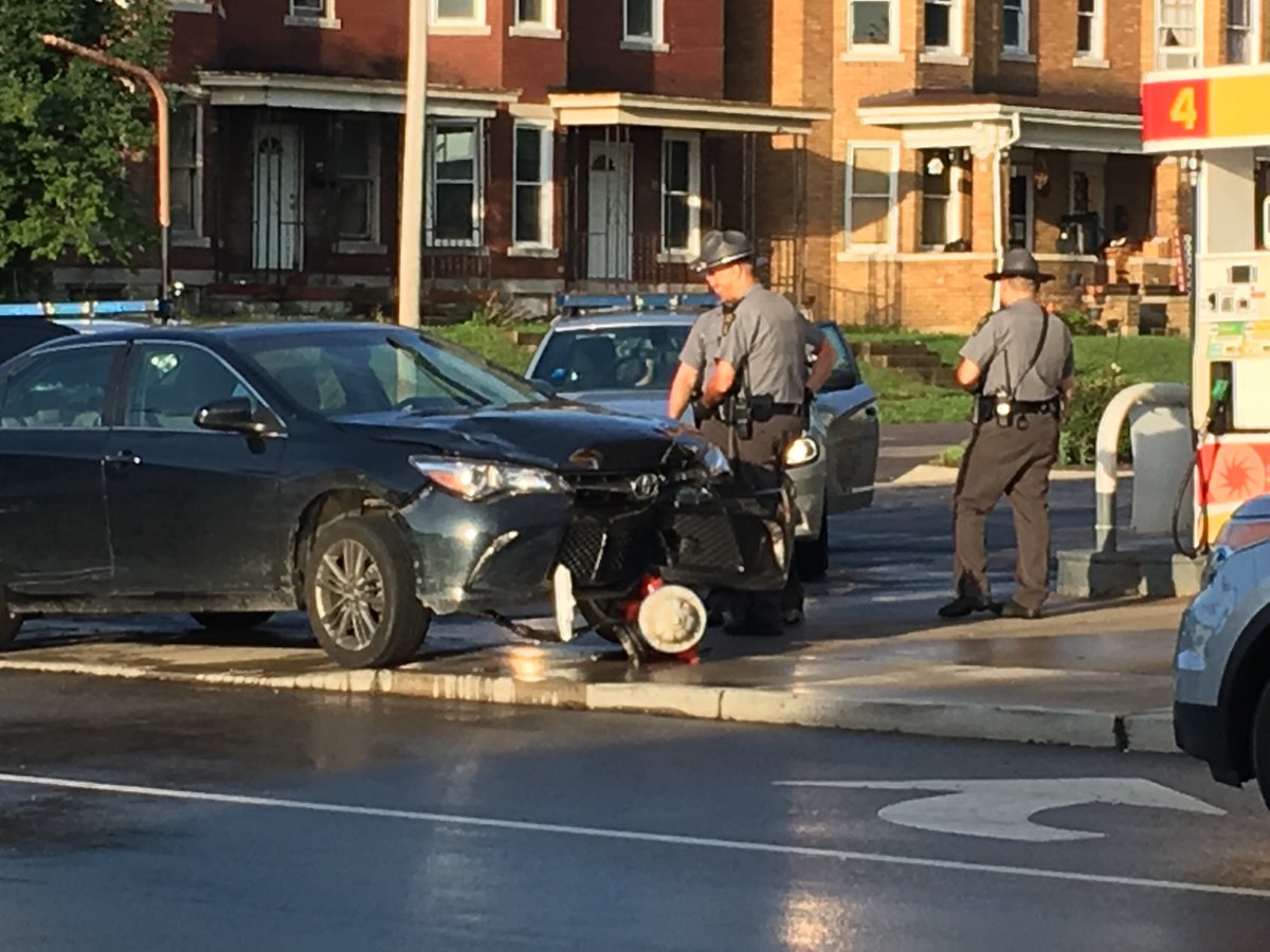 Pursuit involving ends in a crash in Piqua