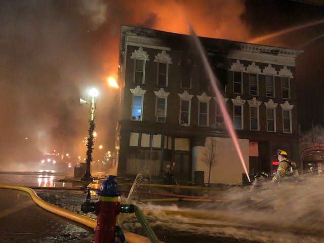 Crews Have Been Battling This Fire At A Wapakoneta Hotel Since Last 