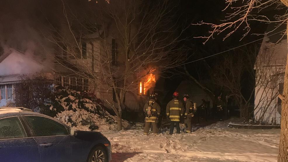 A 73-year-old woman has died after firefighters battled flames for hours at a home in Richwood early this morning.    