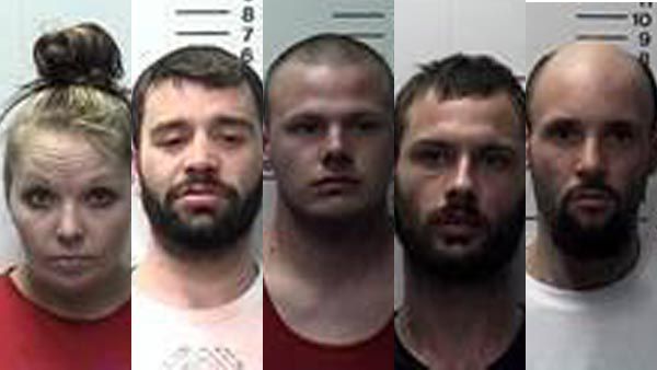 5 arrested in meth bust at Middletown home    