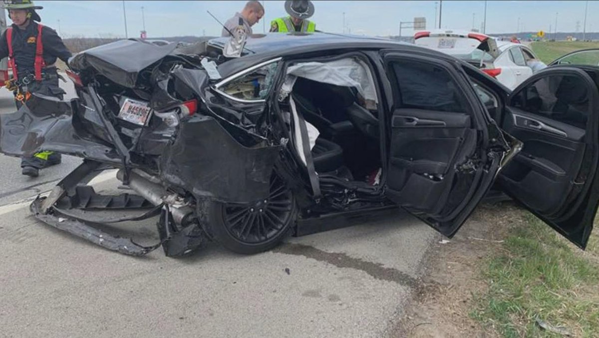 Family of 4 recovering after chain-reaction crash