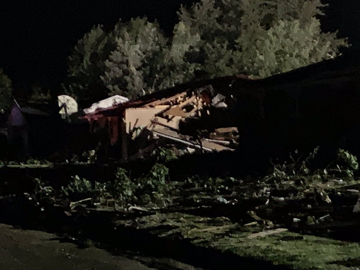 Celina tornado damage