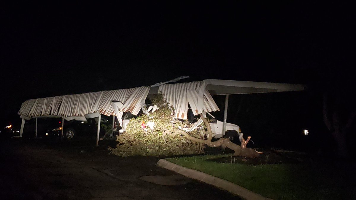 Dayton: Tornado damage at Meadows of Catalpa Apartments