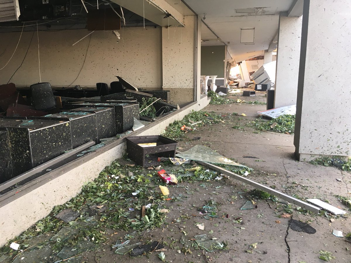 Businesses in ruins after a tornado hit the Dayton area. These are just some of the businesses near Old North Dayton 