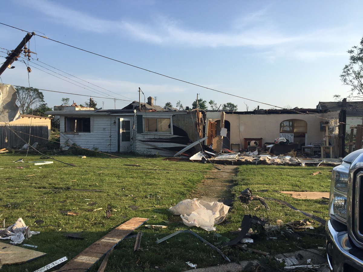 More damage from Harrison Twp Dayton Tornado 