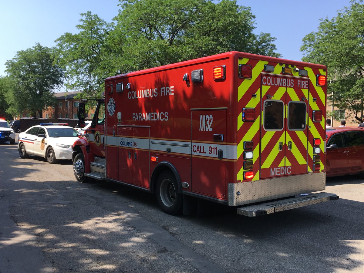 A person was rushed to the hospital in critical condition after a shooting near Green Lawn Cemetery Monday morning.