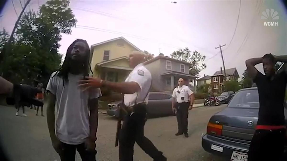 Body cameras capture controversial police punch    