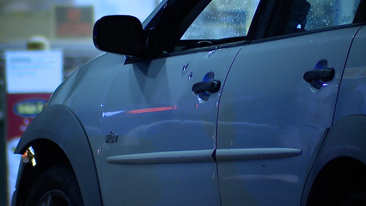 Cleveland police investigating the shooting death of a male at the Shell gas station on the corner of Lee and Harvard. Car shot up sitting in the lot. No victim or suspect info just yet but there are new and old CPD cameras in the intersection