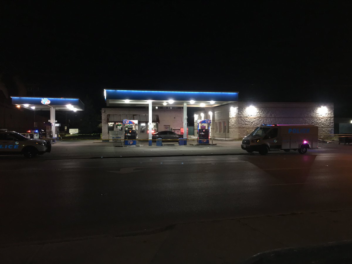 Report of shooting at VP Racing gas station, 4600 Paddock Road near Paddock Hills in Cincinnati