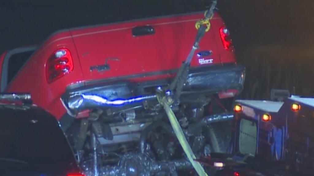 2 bodies pulled from Fairfield pond after truck found submerged in water
