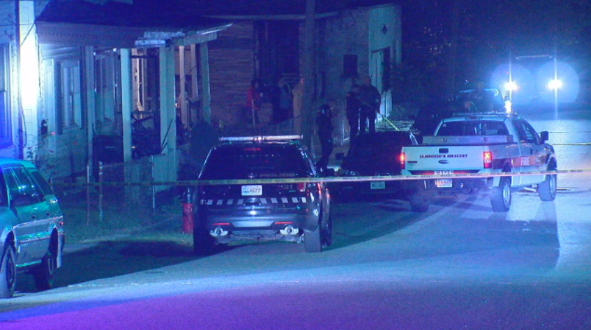 Report of double shooting, 400 Locust St in Elmwood Place. 