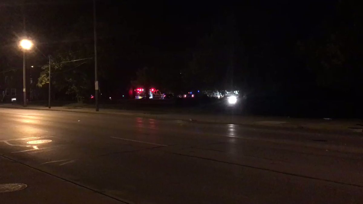 A Cleveland Heights Police Chase ends in a violent crash on St. Clair and E107. One Woman in custody and transported one male at large. St. Clair will be closed for awhile