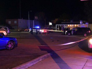 A man is fighting for his life right   after being shot outside the Walle Rockets Bar in West Toledo. Police tell he was trying to break up a fight between two women.