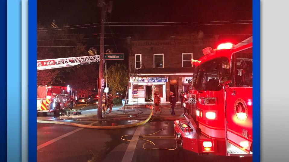 Investigators are looking into the cause of a fire at a business in east Columbus.