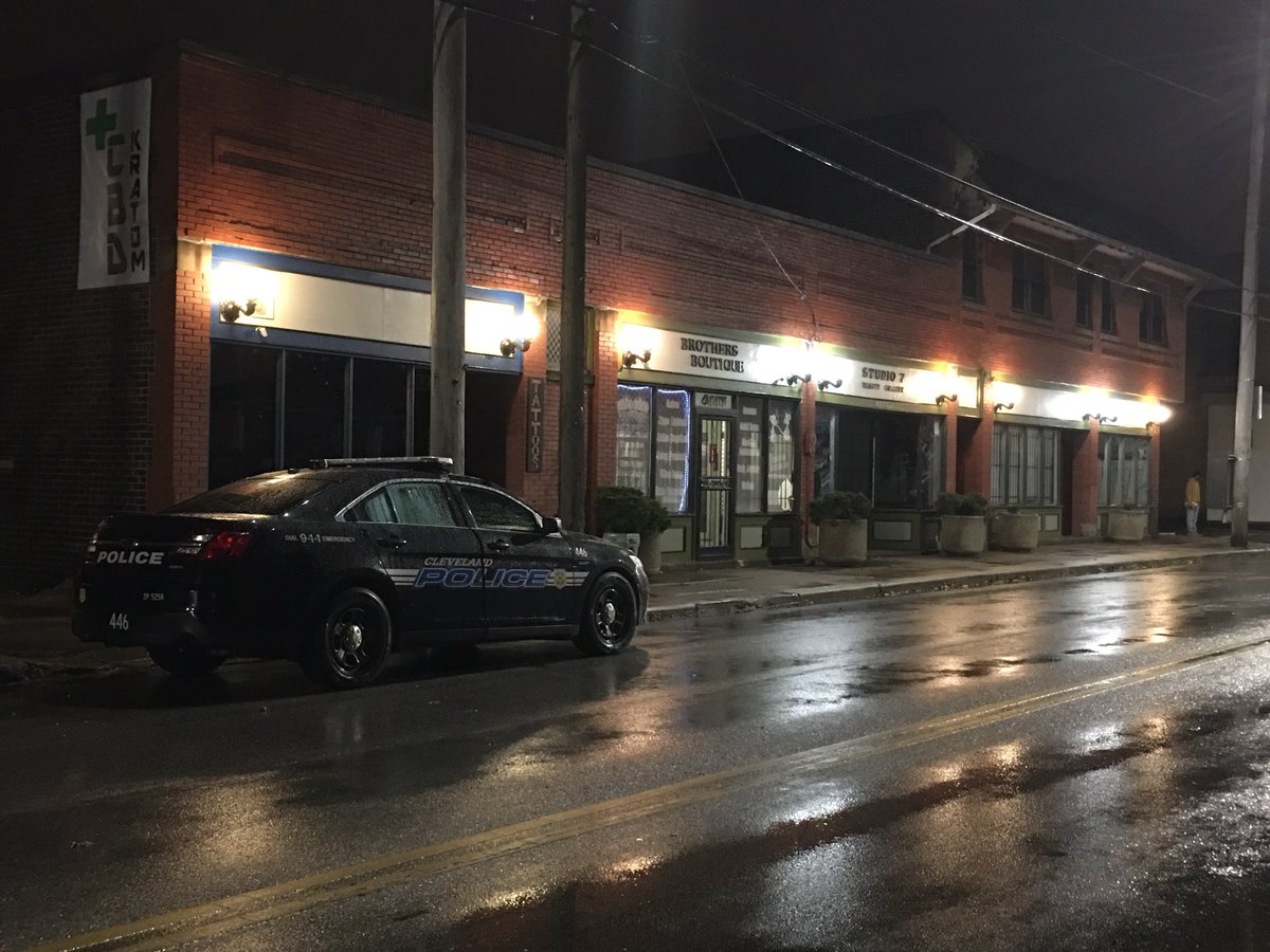 Cleveland Police responded to an active burglary report on 71st Street