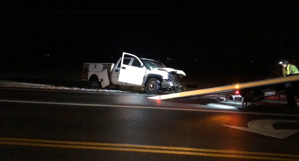 OVI crash causes gas leak near Northwestern High School, briefly closes Troy Road
