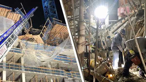 One person is missing after a building partially collapsed in downtown Cincinnati.