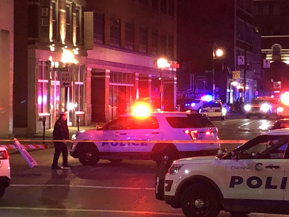 Shooting at the Chalet bar 9 and  Race streets  Cincinnati, Ohio