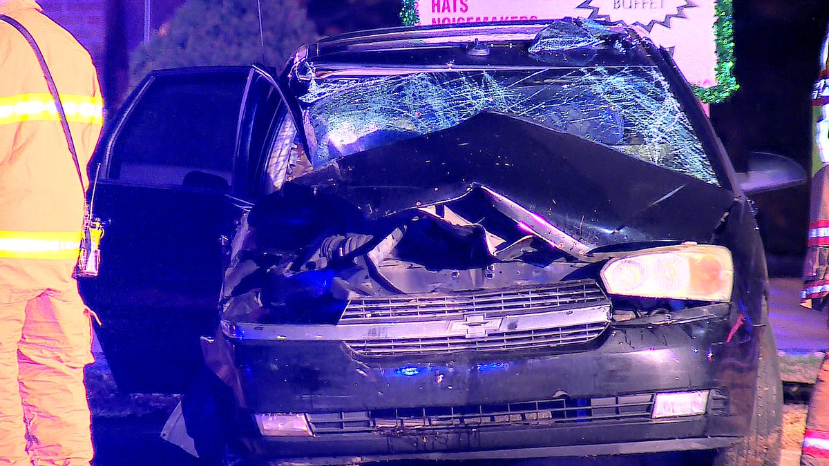 Car into pole at Pippin Rd and Banning in Colerain Twp. knocks out traffic light.