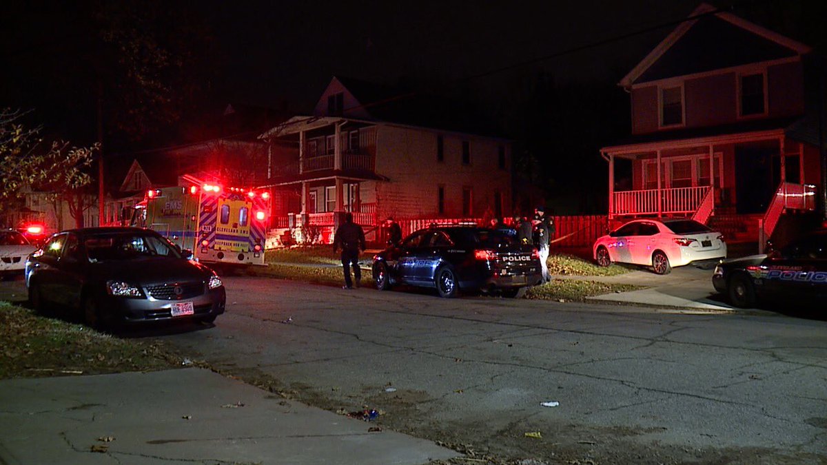 Violent weekend in Cleveland continued overnight with a shooting at 59/Fleet—crime scene and homicide detectives called out