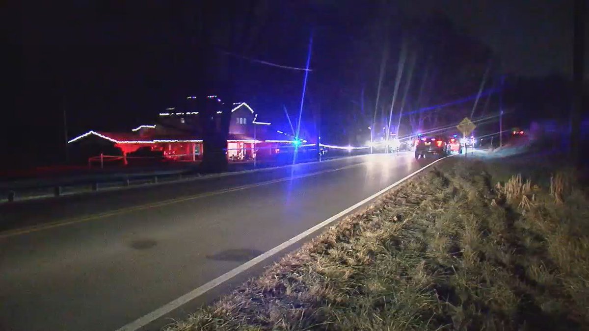 Oregonia Road was shut down in Turtlecreek Township Friday morning for police activity after officers were called for reports of a person shot.