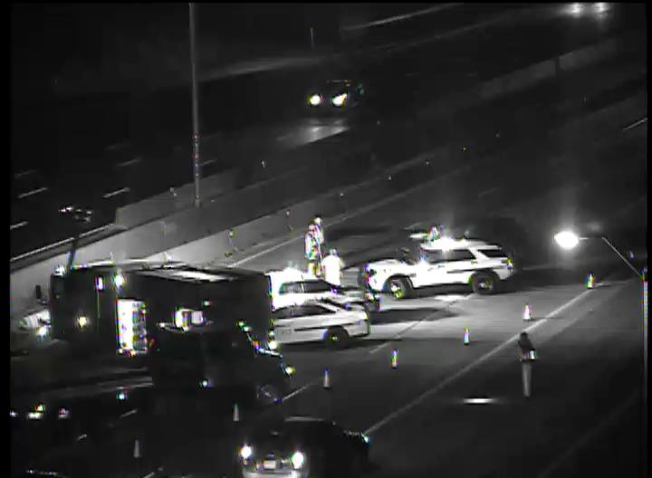 Crash 71/75 South near 42. Emergency crews on scene. Multiple lanes blocked but traffic is being directed around the crash