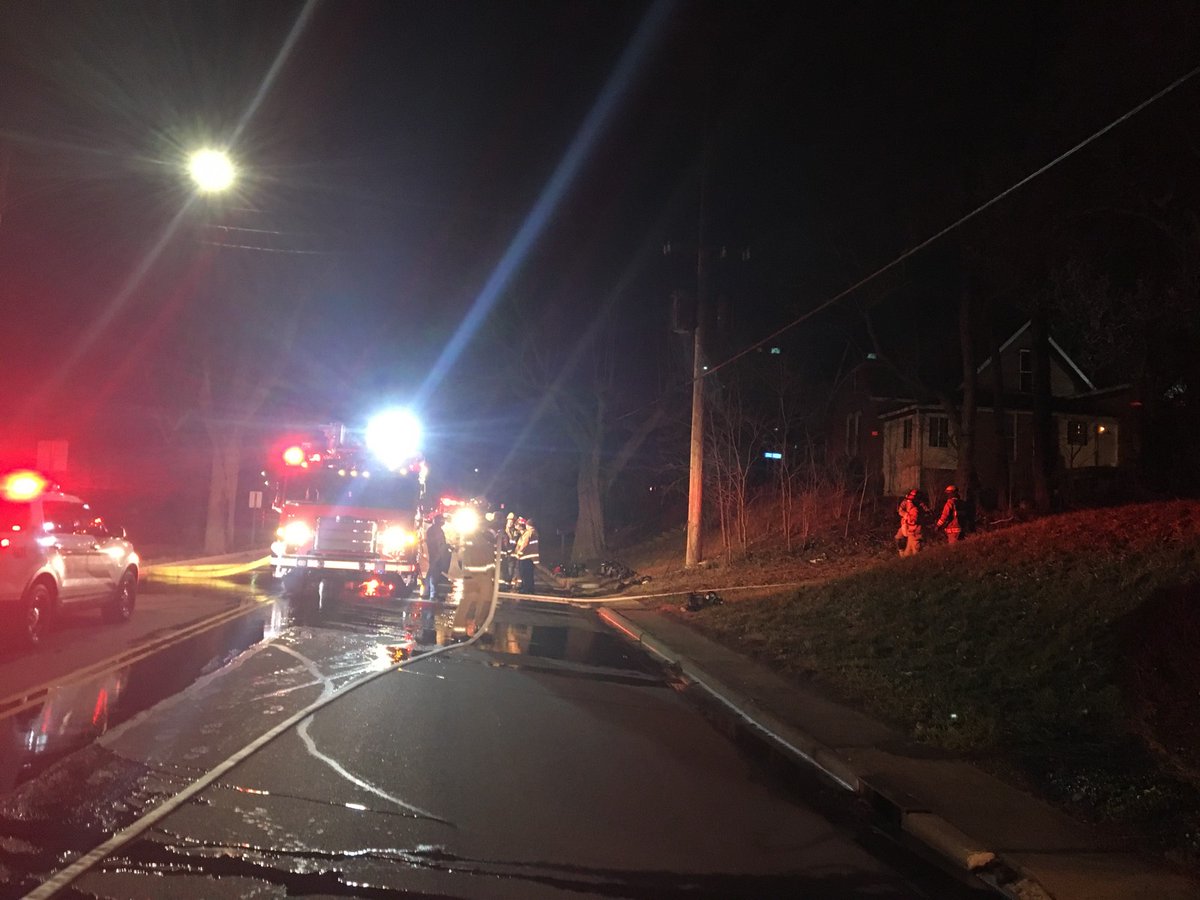 Multiple fire crews are responding to a report of a structure fire near the intersection of Bickel Hill Street and Chestnut Street in Greenville. 