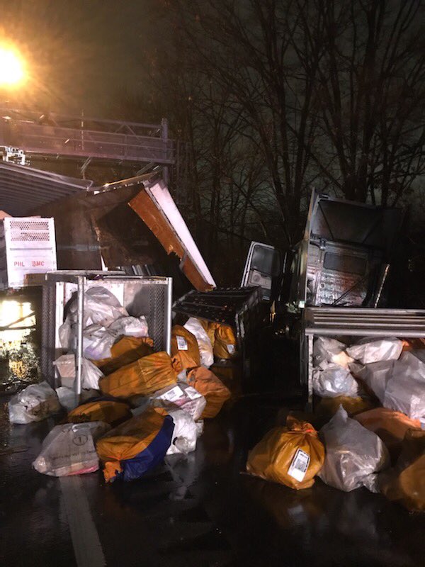 Crews are working hard to clear this crash, but it will still likely be several hours. 