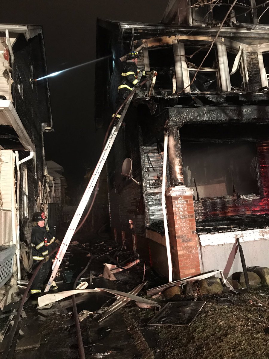 222 Alarm on Parmelee in 6th Battalion is under control. Primary house is a total loss, exposure houses damaged. @NEORedCross called to assist displaced residents. CLEFIRE Crews checking for extension, minimizing damage. No injuries reported.