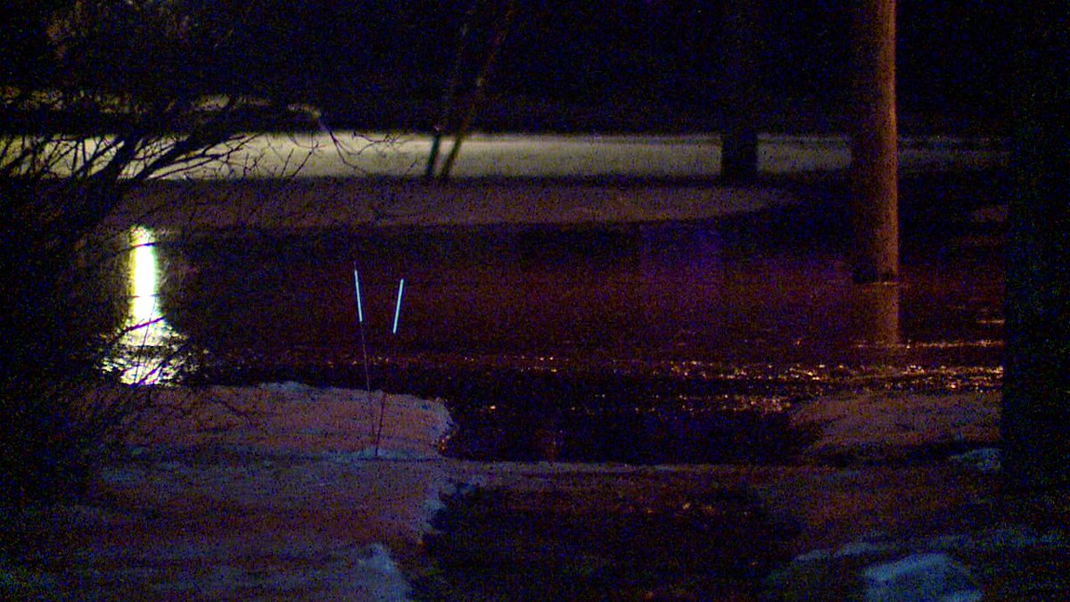 Water main break closes Porter Road between Wisteria and North Park in North Olmsted. Southbound lane is buckled and water is flooding the front yards in the area. This will likely be closed all morning