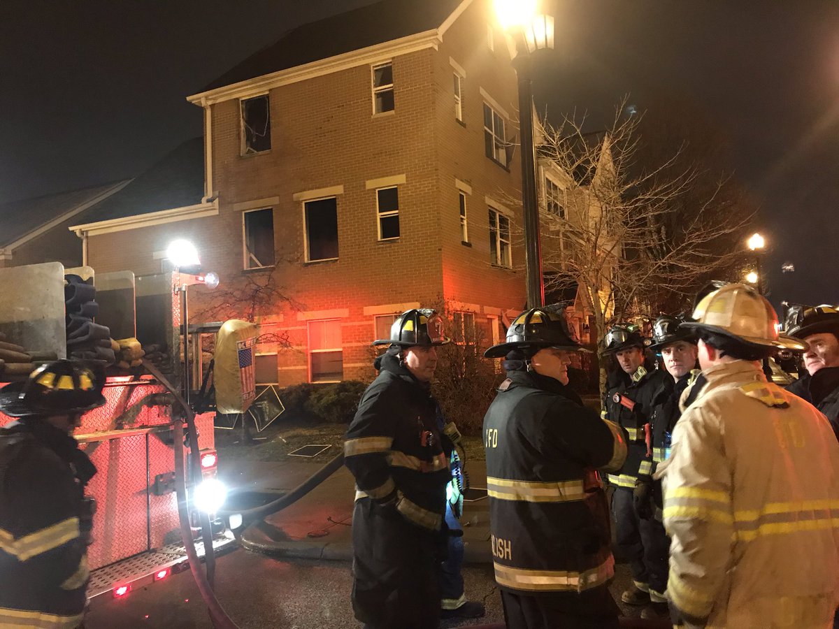 Firefighters rescue 1-year-old girl from burning Cleveland apartment. Three children were taken to the hospital
