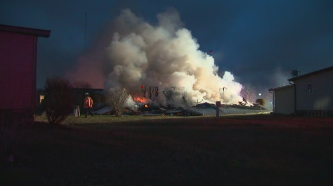 Two people have been hurt in a reported explosion in southern Franklin County.  multiple crews on the scene