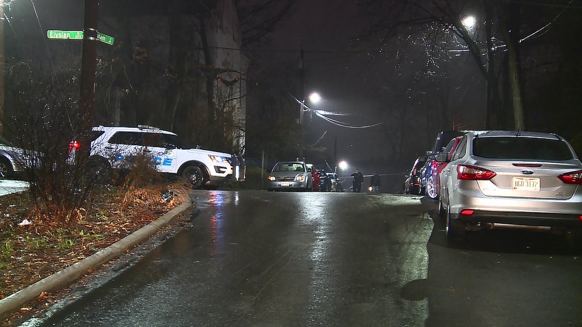 At least a half dozen cars hit on Graham Street and Ohio Avenue before police catch up with the striking vehicle on McMillian Street. 