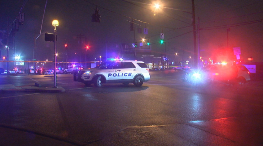 Shots fired in direction of officers. SWAT team   on scene to arrest subject. Big section of Glenway Ave shut down near Werk Rdoad