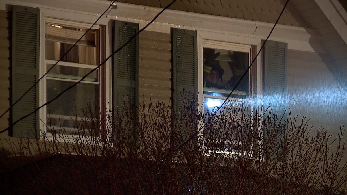 One person in the care of CEMS after a house fire on Searsdale in Cleveland. The person was walking and talking. Damage to the attic and second floor.