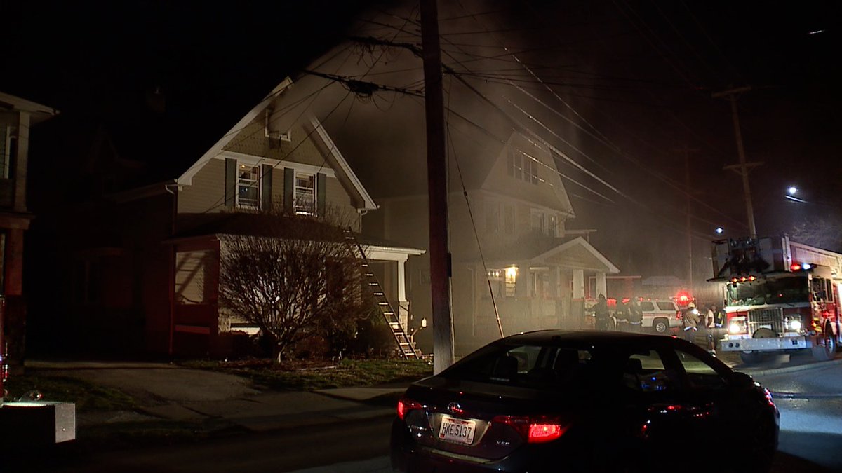 One person in the care of CEMS after a house fire on Searsdale in Cleveland. The person was walking and talking. Damage to the attic and second floor.