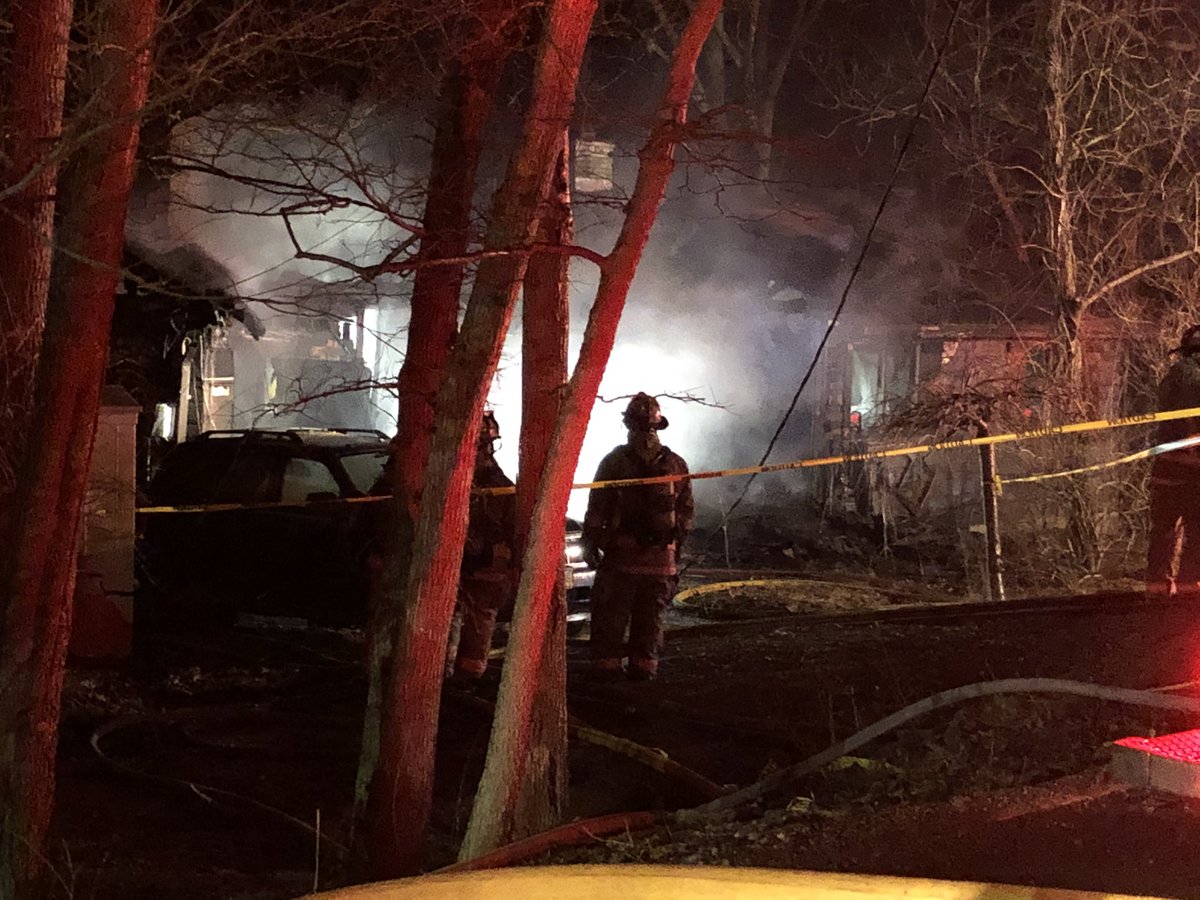 House fire on the 5100 block of Kirby Ave, home was unoccupied. 