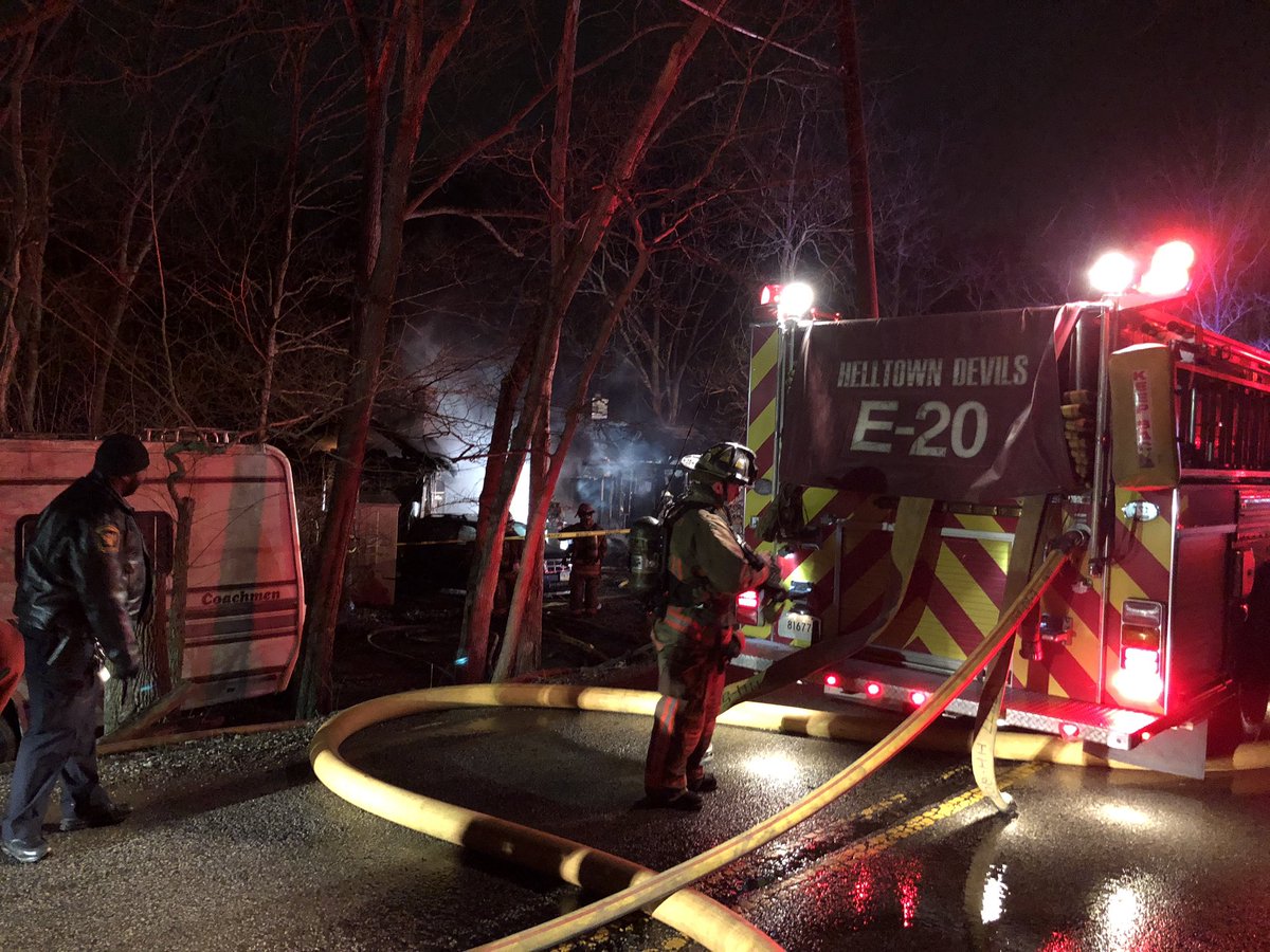 House fire on the 5100 block of Kirby Ave, home was unoccupied. 