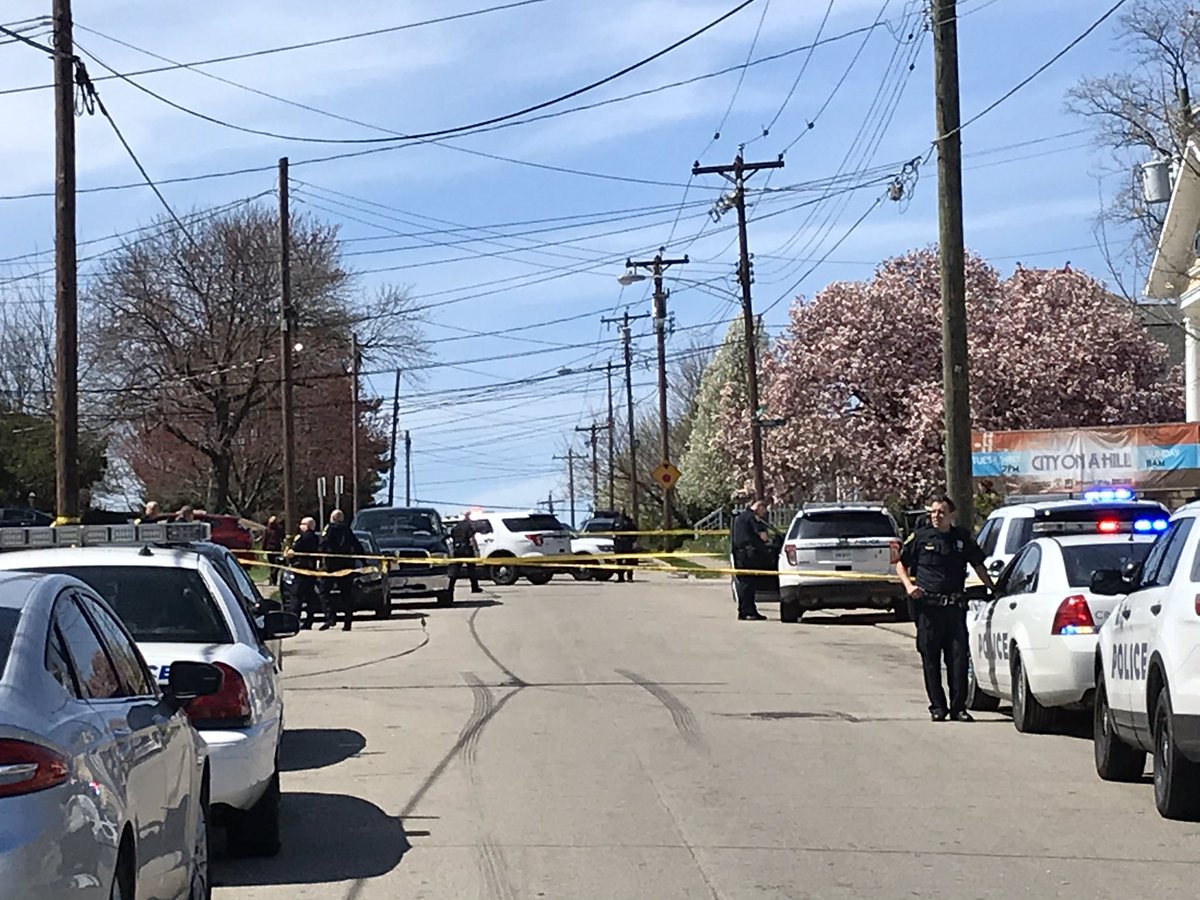 Cincinnati police are at the scene of a reported shooting on Mozart Avenue in Westwood. The street is closed to through traffic.