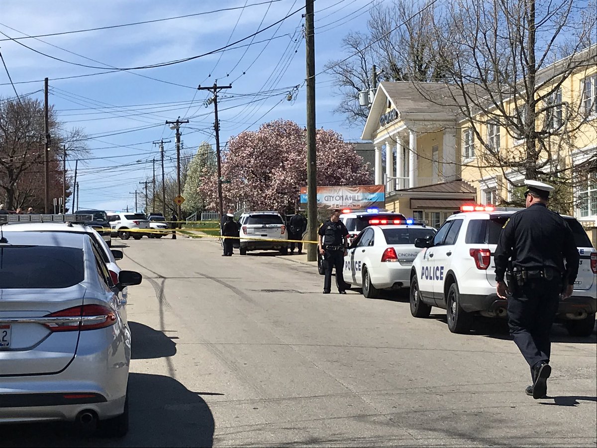 Cincinnati police are at the scene of a reported shooting on Mozart Avenue in Westwood. The street is closed to through traffic.