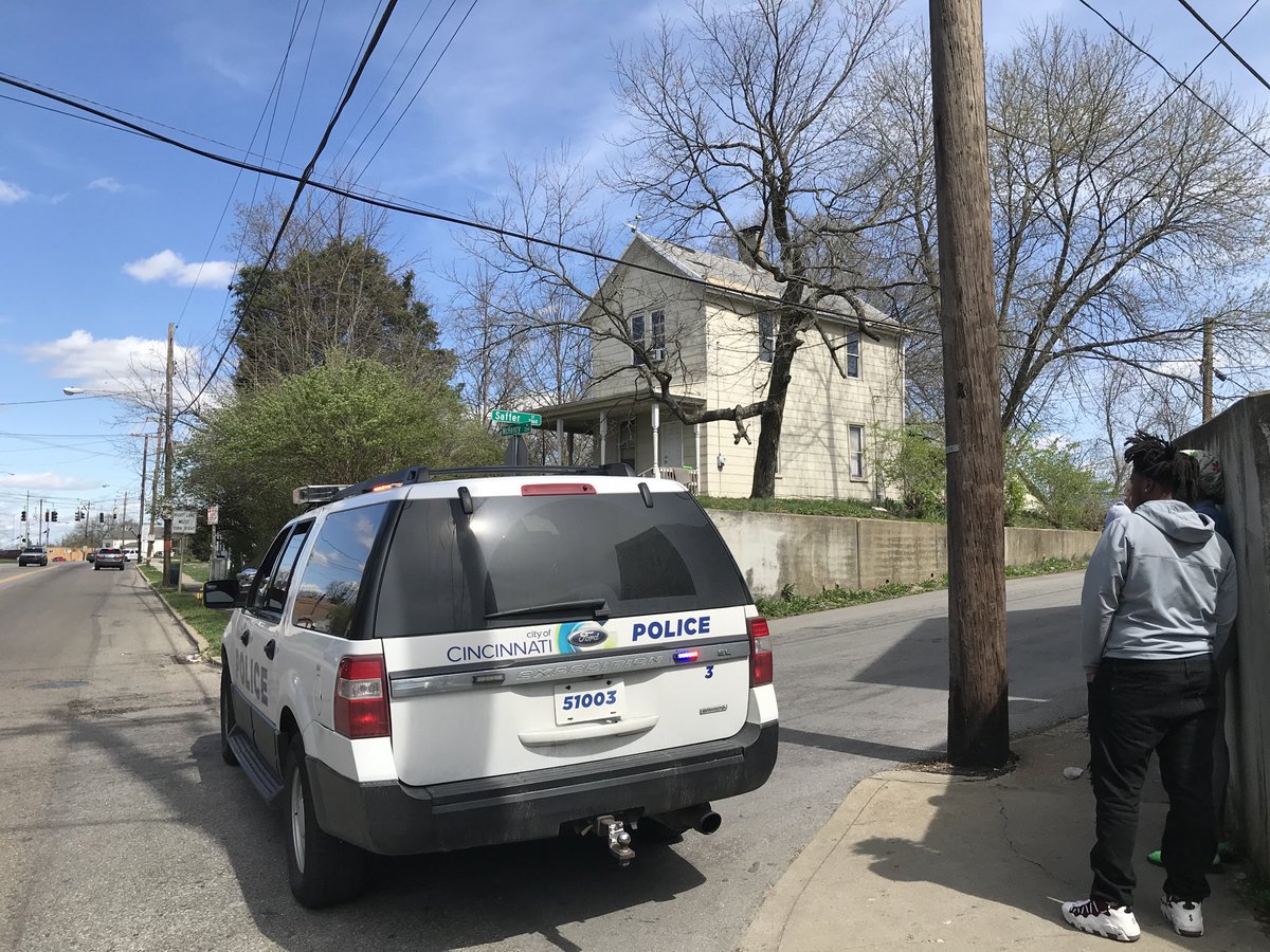 Saffer Street is closed to traffic, but McHenry Avenue remains open as police investigate a shooting that happened miles away at Mozart Avenue. The suspect's car was recovered on Saffer, police said. 