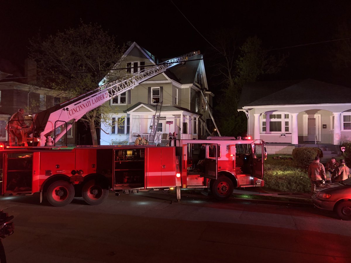 House fire, 1800 Clarion Ave. Cincinnati. Ohio