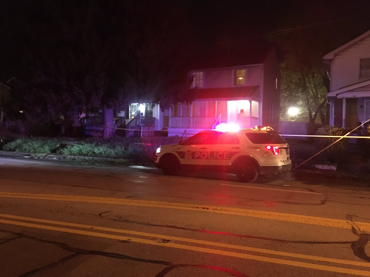 Police investigating a deadly shooting at 912 E. 17th Ave. The victim died in an AirBNB home. Investigators still looking for the suspect.