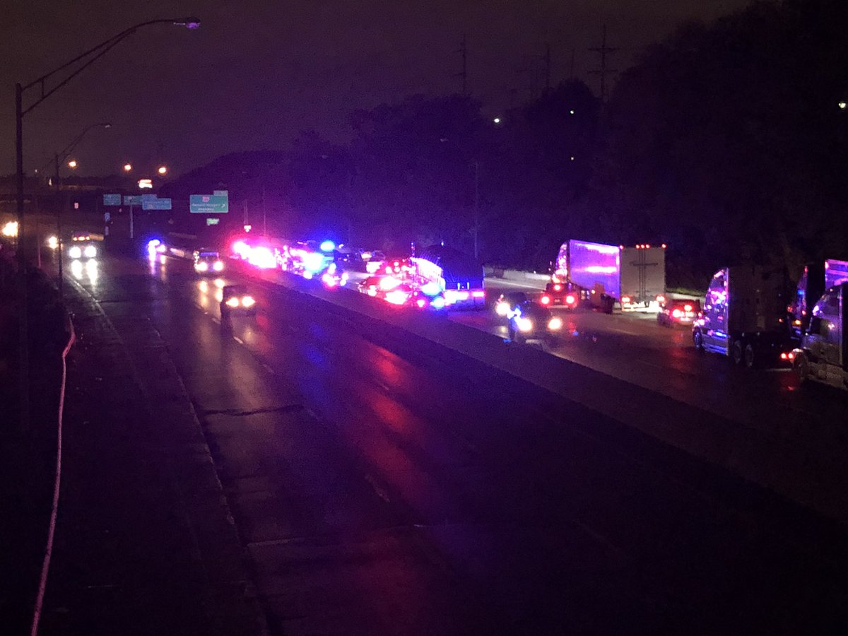 75 northbound is closed at Paddock Rd for a serious auto accident. Unknown when the highway will reopen. 