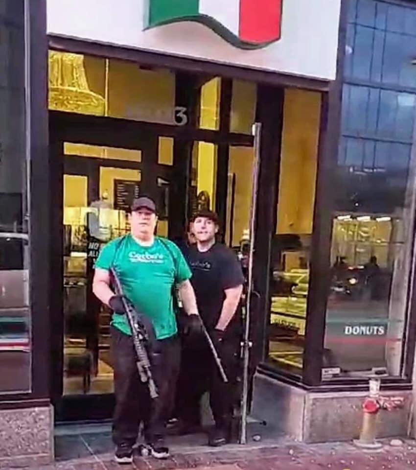Italian Americans from Corbo's Italian Bakery in downtown Cleveland told rioters and looters  to f*ck off. And they did. 