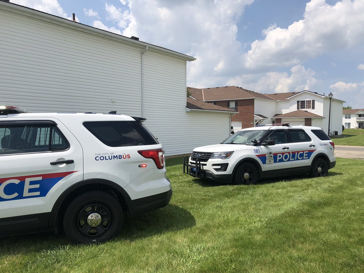 Police say a toddler has been transported to Nationwide Children's Hospital after falling into a pond on Royal Crescent in northeast Columbus