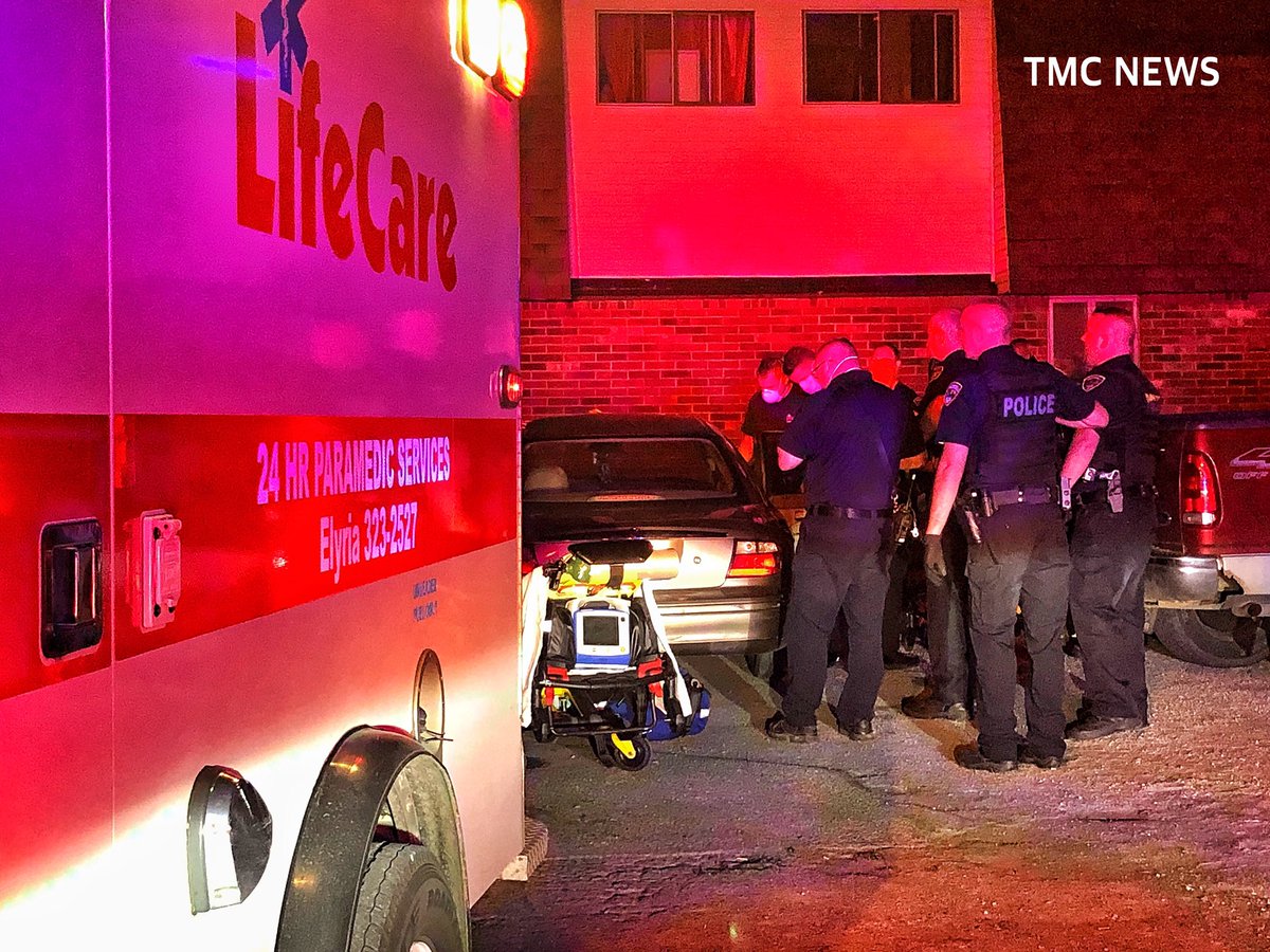 Two people were shot on Bohanan Court in Wilkes Villa Monday night around 11pm  Both victims were taken to the ER where two choppers were waiting. Conditions unknown at this time.  Elyria Police on scene conducting their investigation. 