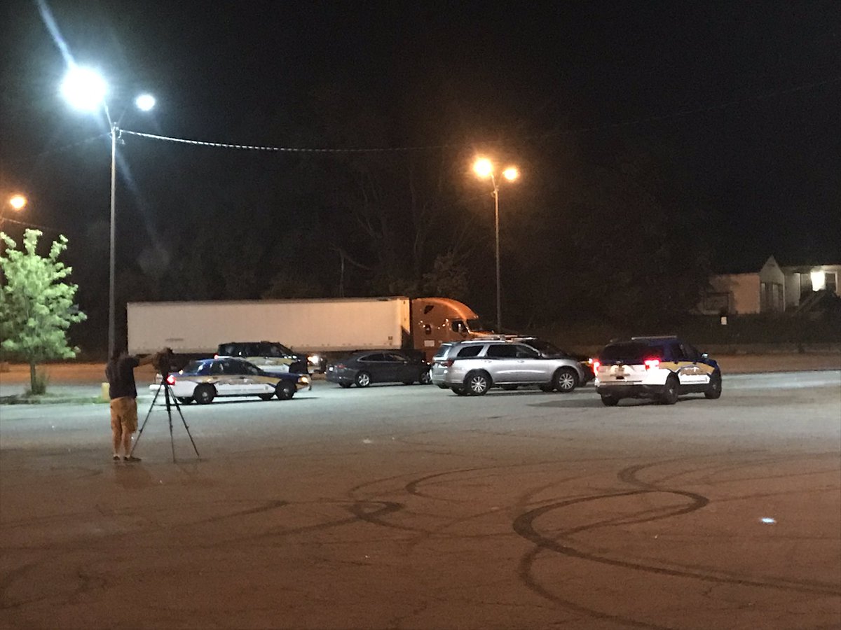 Scene of a shooting at the Arena Bar on Salem Ave here in Trotwood. It was reported around 1 am. 