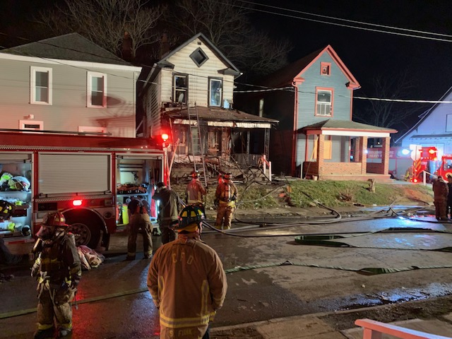 Investigators are working to determine what caused this home in the Hilltop to catch fire early Thursday. No one was hurt