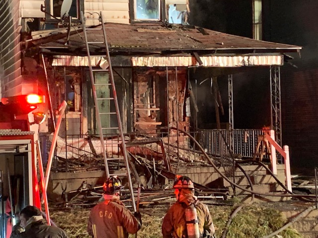 Investigators are working to determine what caused this home in the Hilltop to catch fire early Thursday. No one was hurt